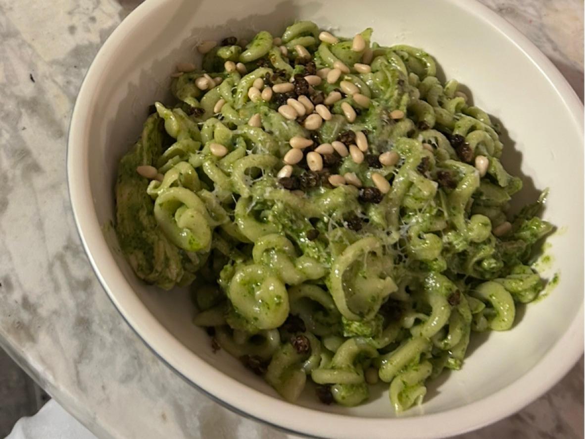 Pasta mit Pesto